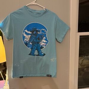 Cool Shirt Co. Blue Graphic Tee - Short Sleeve